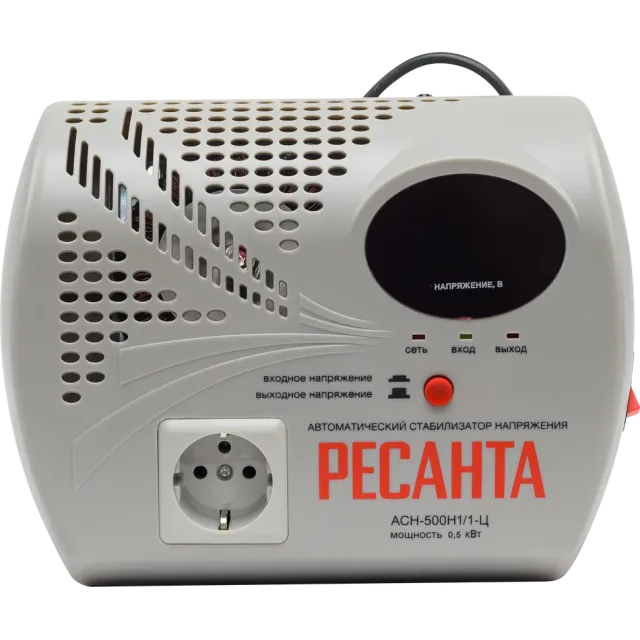 Стабилизатор Ресанта АСН-500Н1/1-Ц (63/6/9)