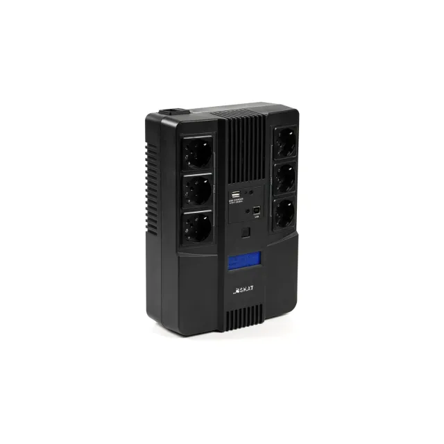 Источник бесперебойного питания Бастион SKAT-UPS 800-AID-IN-1x9, 800 ВА / 480 Вт Источник бесперебойного питания Бастион SKAT-UPS 800-AID-IN-1x9, 800 ВА / 480 Вт