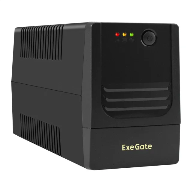 Источник бесперебойного питания ExeGate NB-500.LED.AVR.4C13 (EX299478RUS), 500 ВА / 300 Вт Источник бесперебойного питания ExeGate NB-500.LED.AVR.4C13 (EX299478RUS), 500 ВА / 300 Вт