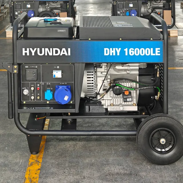 Дизельный генератор Hyundai DHY 16000LE