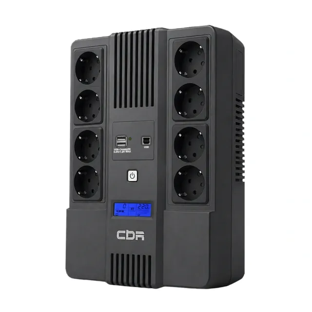 Источник бесперебойного питания CBR UPS-OFK-101E-1100, 1100 ВА / 610 Вт Источник бесперебойного питания CBR UPS-OFK-101E-1100, 1100 ВА / 610 Вт