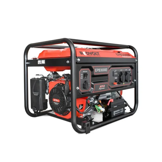Бензиновый генератор REDVOLT EPB3000E