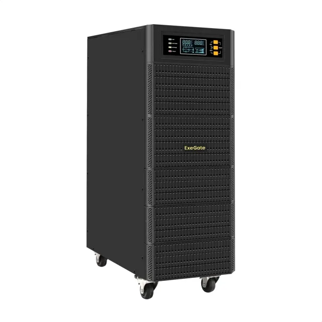 Источник бесперебойного питания ExeGate PowerExpert TL-575-10kVA.240V.LCD.AVR.T.USB.RS232.SNMP (EX296954RUS), 10000 ВА / 10000 Вт Источник бесперебойного питания ExeGate PowerExpert TL-575-10kVA.240V.LCD.AVR.T.USB.RS232.SNMP (EX296954RUS), 10000 ВА / 10000 Вт