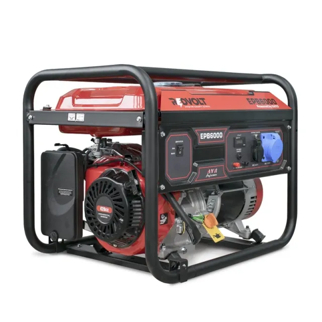 Бензиновый генератор REDVOLT EPB6000, 5500 Вт