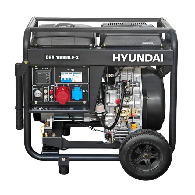 Дизельный генератор Hyundai DHY 10000LE-3
