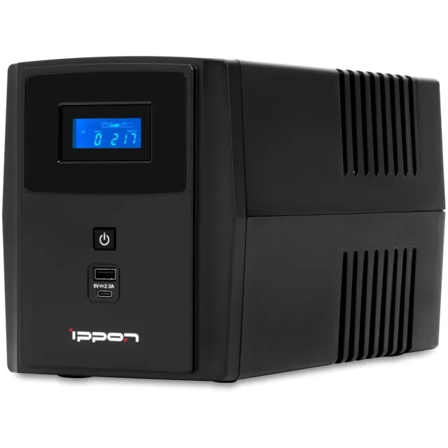 Источник бесперебойного питания Ippon Smart Power Pro II 2200 (1005590), 2200 ВА / 1200 Вт Источник бесперебойного питания Ippon Smart Power Pro II 2200 (1005590), 2200 ВА / 1200 Вт