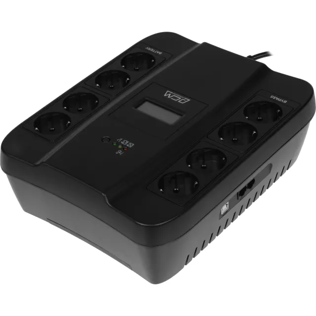 Источник бесперебойного питания Powercom Spider SPD-750U LCD, 750 ВА / 450 Вт Источник бесперебойного питания Powercom Spider SPD-750U LCD, 750 ВА / 450 Вт