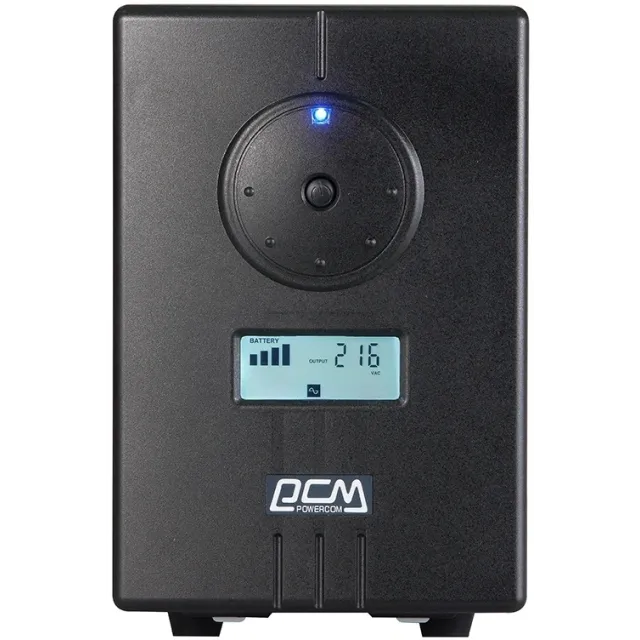 Источник бесперебойного питания Powercom Infinity INF-1100, 1100 ВА / 770 Вт для внешних АКБ Источник бесперебойного питания Powercom Infinity INF-1100, 1100 ВА / 770 Вт для внешних АКБ