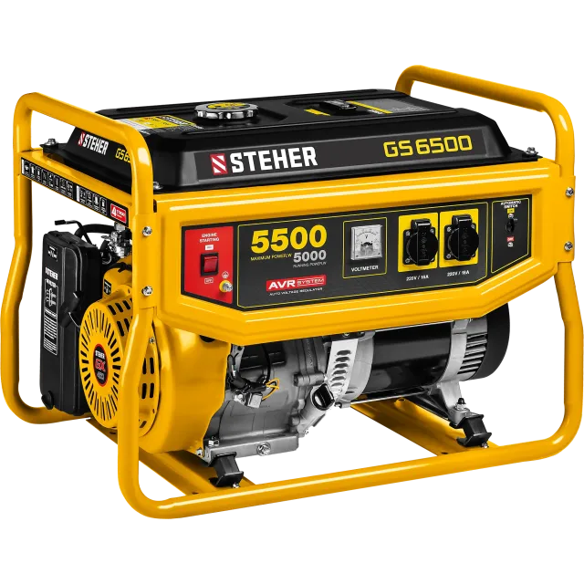 Генератор бензиновый STEHER GS-6500