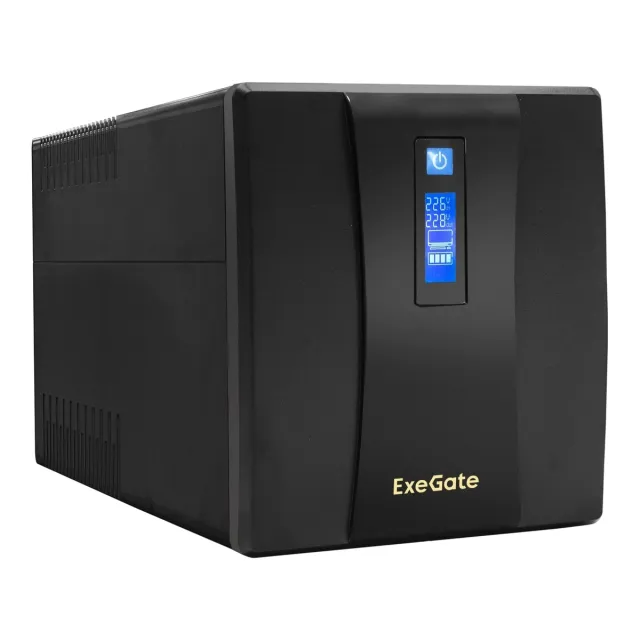 ИБП ExeGate LLB-1600.LCD.AVR.4SH.USB (EP285511RUS), 1600 ВА / 950 Вт ИБП ExeGate LLB-1600.LCD.AVR.4SH.USB (EP285511RUS), 1600 ВА / 950 Вт