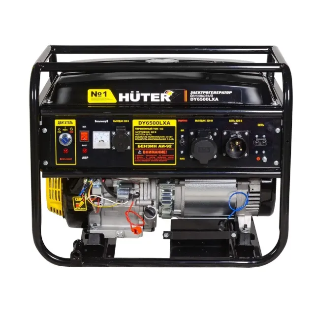 Бензиновый генератор Huter DY6500LXA Бензиновый генератор Huter DY6500LXA
