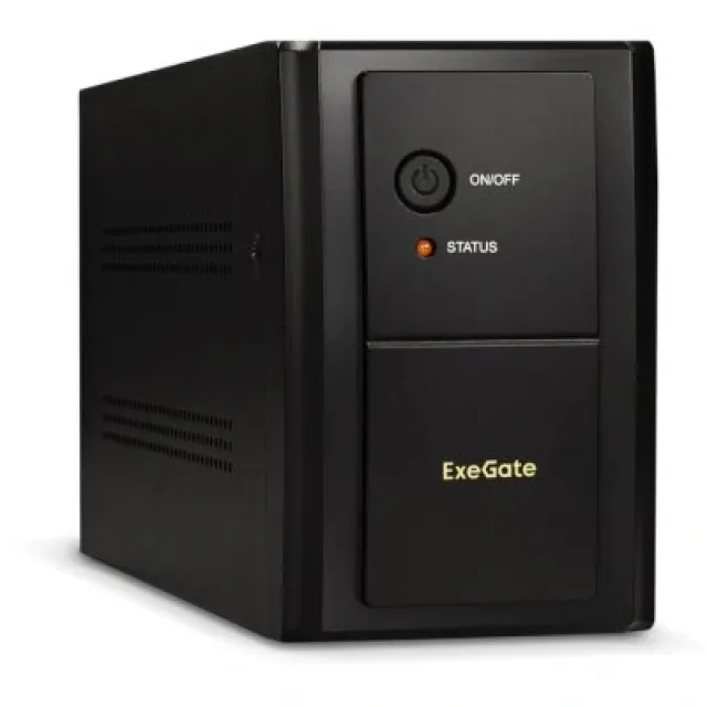 ИБП ExeGate UNB-1600.LED.AVR.EURO.RJ (EP285508RUS), 1600 ВА / 950 Вт ИБП ExeGate UNB-1600.LED.AVR.EURO.RJ (EP285508RUS), 1600 ВА / 950 Вт