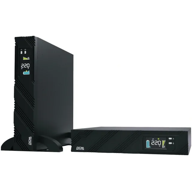 ИБП Powercom SPR-1000 LCD, 1000 ВА / 800 Вт ИБП Powercom SPR-1000 LCD, 1000 ВА / 800 Вт
