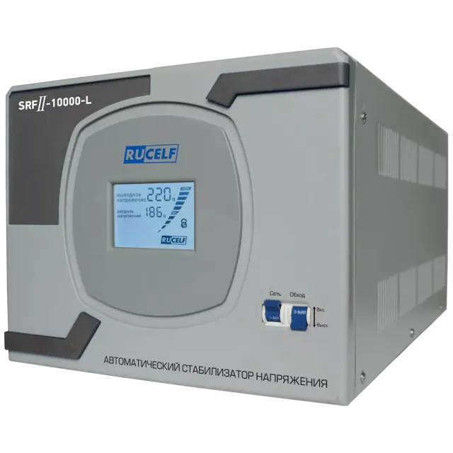 Стабилизатор напряжения Rucelf SRFII-10000-L белый