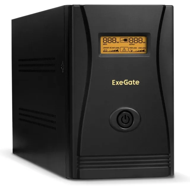 ИБП ExeGate LLB-1200.LCD.AVR.EURO.RJ.USB (EP285494RUS), 1200 ВА / 750 Вт ИБП ExeGate LLB-1200.LCD.AVR.EURO.RJ.USB (EP285494RUS), 1200 ВА / 750 Вт