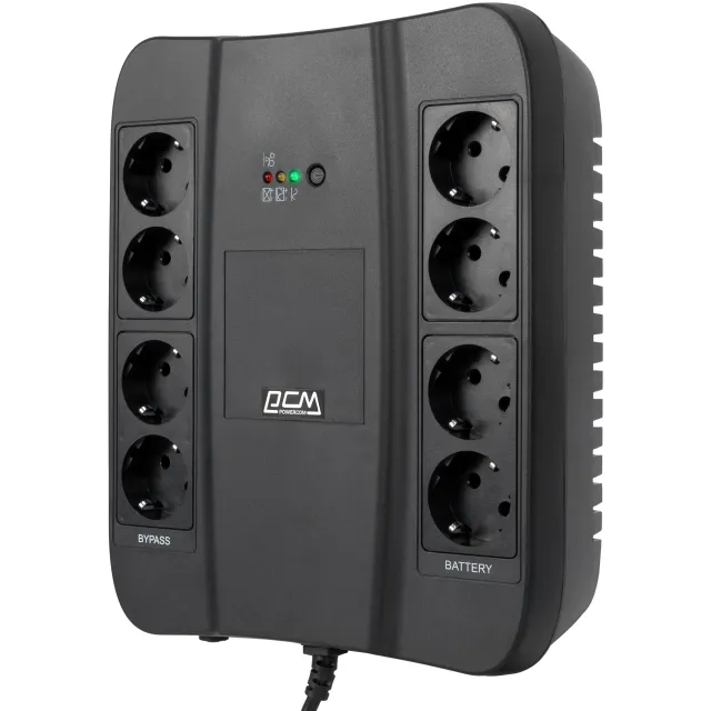 ИБП Powercom Spider SPD-850N, 850 ВА / 510 Вт ИБП Powercom Spider SPD-850N, 850 ВА / 510 Вт