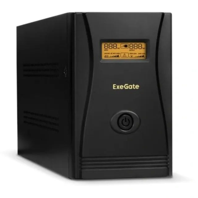 ИБП ExeGate LLB-1500.LCD.AVR.EURO.RJ (EP285503RUS), 1500 ВА / 950 Вт ИБП ExeGate LLB-1500.LCD.AVR.EURO.RJ (EP285503RUS), 1500 ВА / 950 Вт