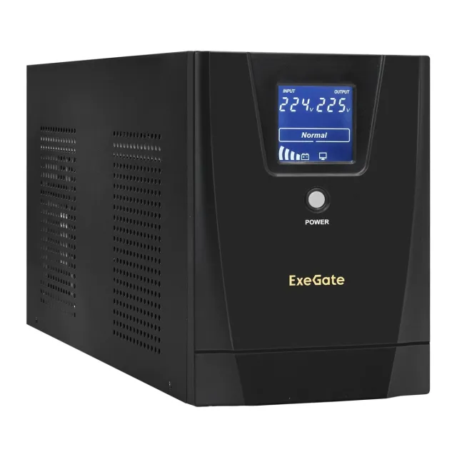 Источник бесперебойного питания ExeGate LLB-3000.LCD.AVR.3SH.2C13.RJ.USB (EX292636RUS), 3000 ВА / 1800 Вт Источник бесперебойного питания ExeGate LLB-3000.LCD.AVR.3SH.2C13.RJ.USB (EX292636RUS), 3000 ВА / 1800 Вт