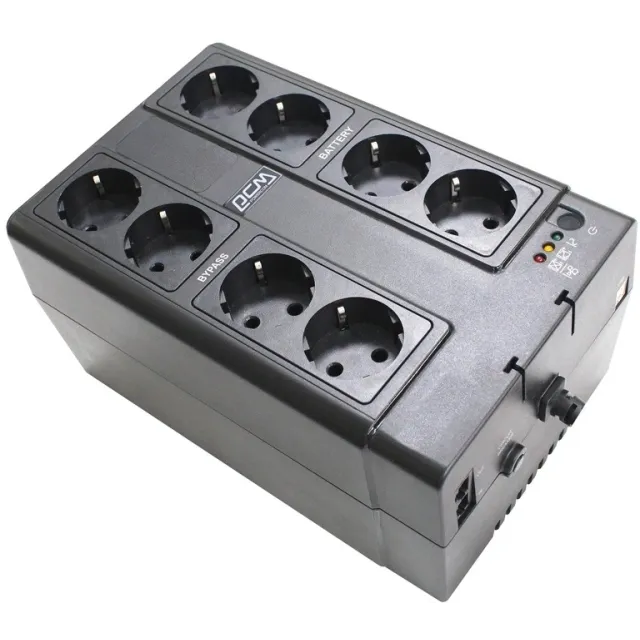 Источник бесперебойного питания Powercom Spider SPD-850E CUBE, 850 ВА / 510 Вт Источник бесперебойного питания Powercom Spider SPD-850E CUBE, 850 ВА / 510 Вт