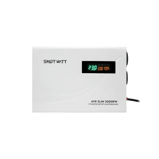 Стабилизатор напряжения SMARTWATT AVR SLIM 2000RW