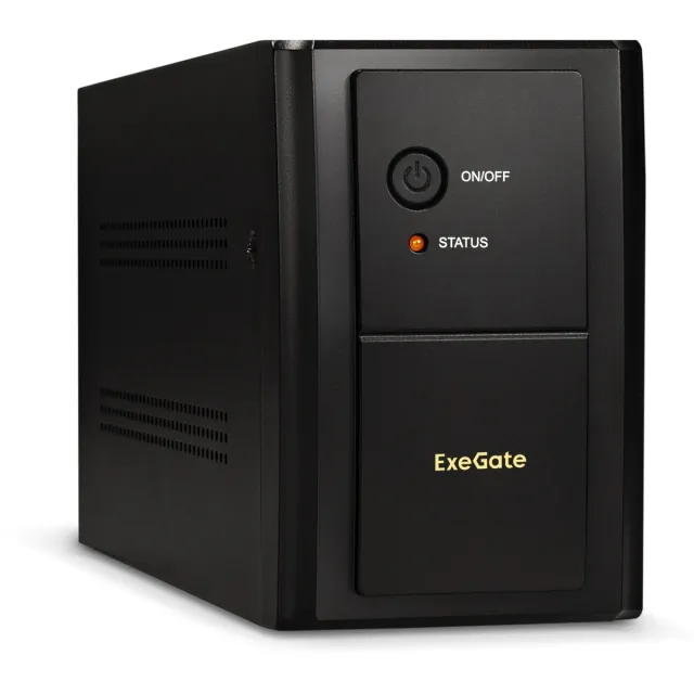 Источник бесперебойного питания ExeGate SpecialPro UNB-1000.LED.AVR.4SH.RJ (EP285483RUS), 1000 ВА / 650 Вт Источник бесперебойного питания ExeGate SpecialPro UNB-1000.LED.AVR.4SH.RJ (EP285483RUS), 1000 ВА / 650 Вт