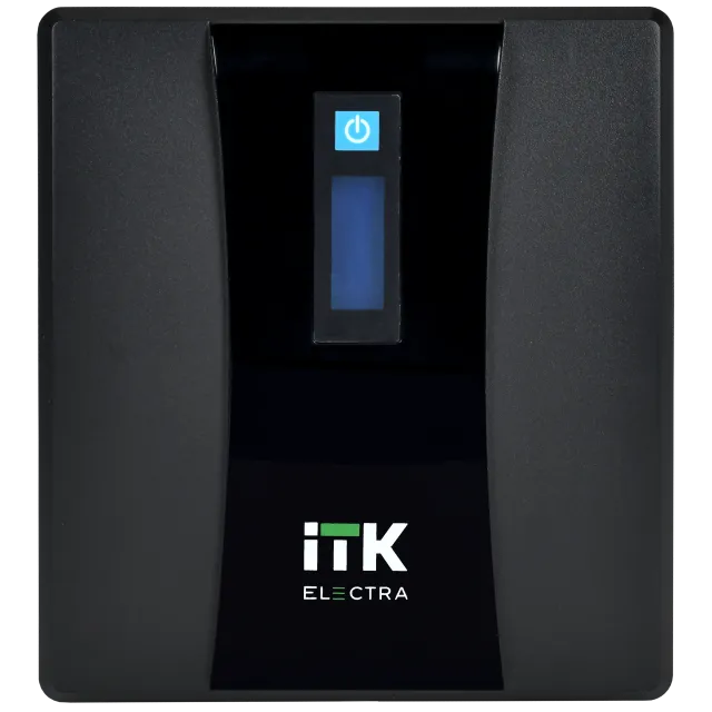 Источник бесперебойного питания ITK Electra EET-1200VA-1-002, 1200 ВА / 720 Вт Источник бесперебойного питания ITK Electra EET-1200VA-1-002, 1200 ВА / 720 Вт