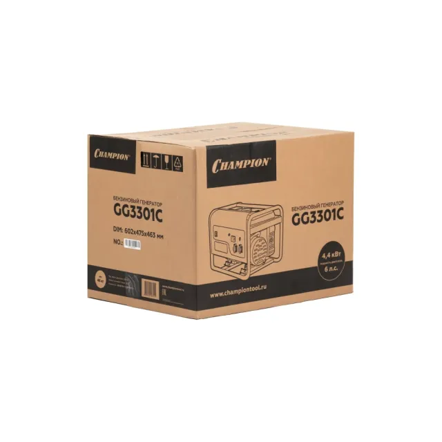 Бензиновый генератор CHAMPION GG3301C