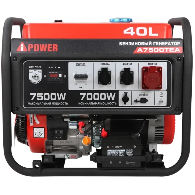 Генератор бензиновый A-iPower A7500ТEA