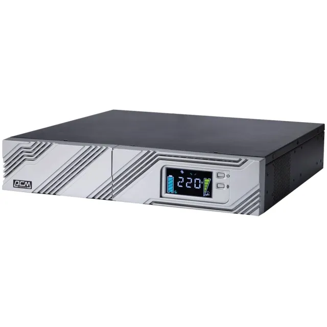 Источник бесперебойного питания Powercom SRT-2000A LCD, 2000 ВА / 1800 Вт Источник бесперебойного питания Powercom SRT-2000A LCD, 2000 ВА / 1800 Вт