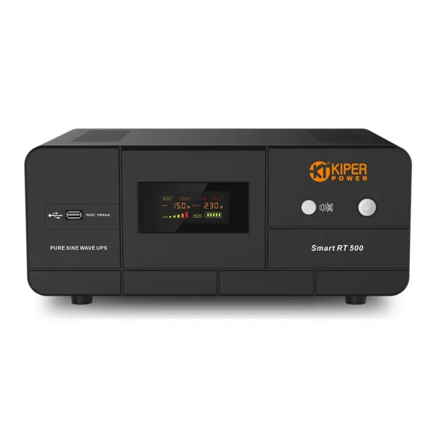 Источник бесперебойного питания Kiper Power Smart RT 500, 500 ВА / 300 Вт Источник бесперебойного питания Kiper Power Smart RT 500, 500 ВА / 300 Вт