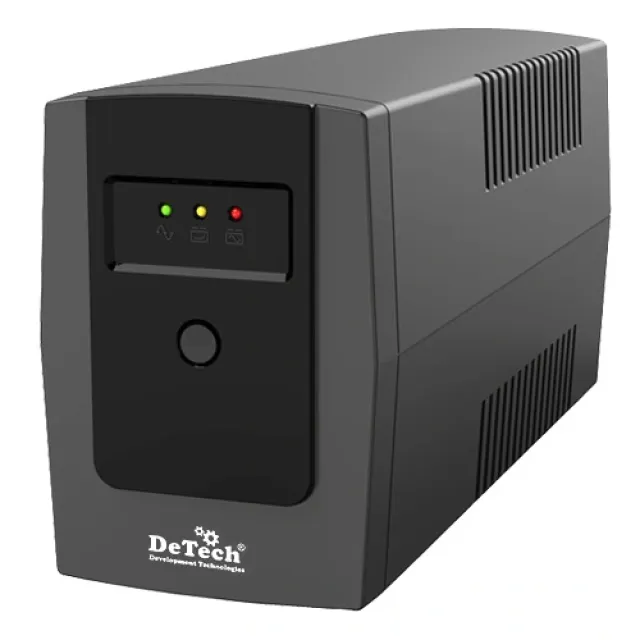 Источник бесперебойного питания DeTech E1000VA/UR, 1000 ВА / 600 Вт Источник бесперебойного питания DeTech E1000VA/UR, 1000 ВА / 600 Вт