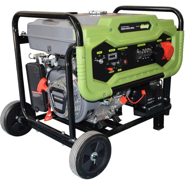 Бензиновый генератор GRIZZLY GEGG-8500-3DEA