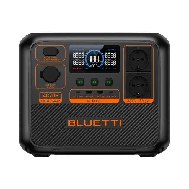 Электростанция портативная Bluetti Premium 80 (AC70P) /1000Вт/864Втч