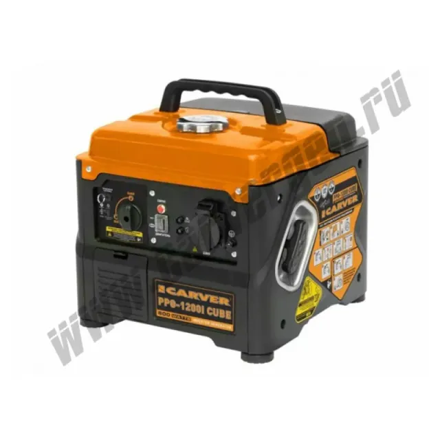 Генератор Carver PPG-1200I Cube 0.8кВт