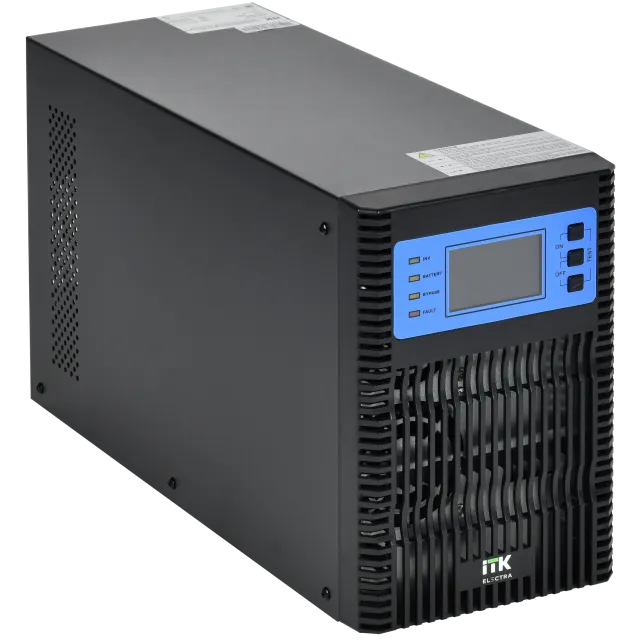 Источник бесперебойного питания ITK Electra EOT-0002KVA-1-L, 2000 ВА / 2000 Вт Источник бесперебойного питания ITK Electra EOT-0002KVA-1-L, 2000 ВА / 2000 Вт