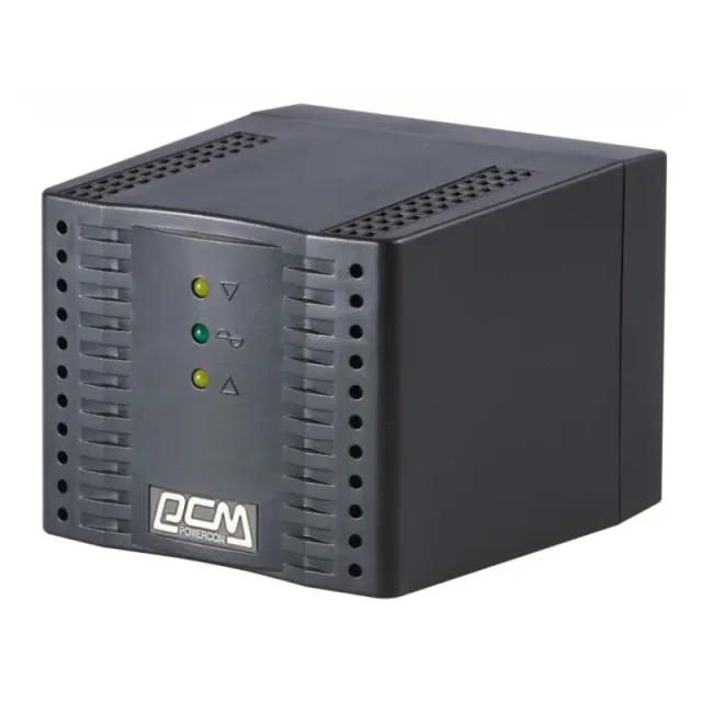 Стабилизатор Powercom TCA-2000-Black 808561 Tap-Change, 2000VA/1000W, чёрный
