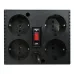 Стабилизатор Powercom TCA-2000-Black 808561 Tap-Change, 2000VA/1000W, чёрный