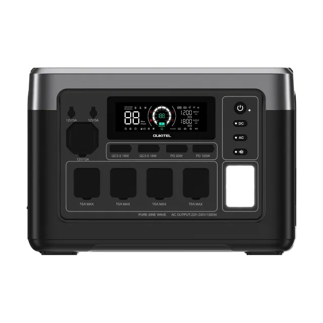 Электростанция портативная OUKITEL P1000E Plus 1800W 1024Wh
