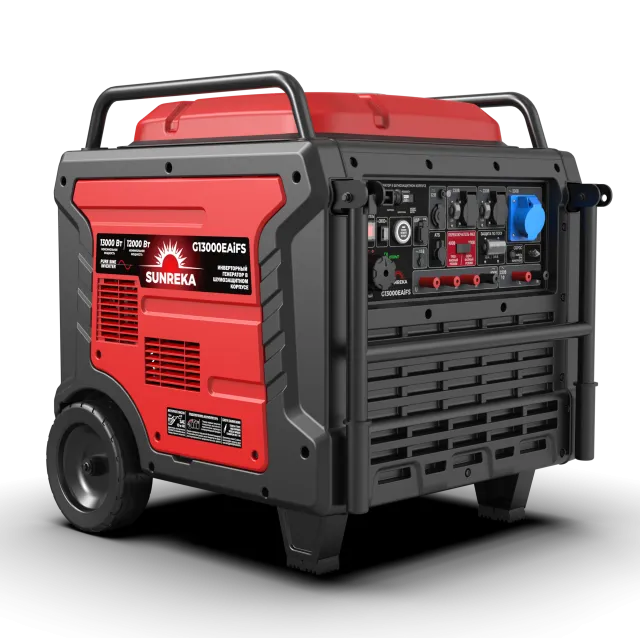 Генератор бензиновый SUNREKA G13000EAiFS инверторный 211037