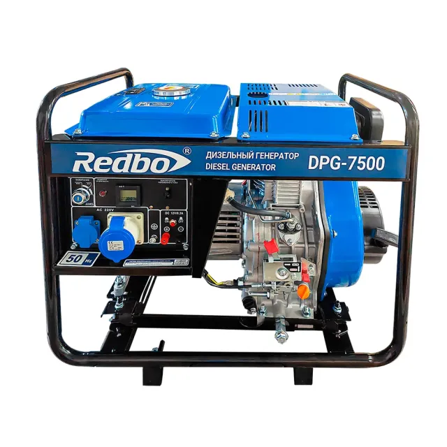 Генератор дизельный REDBO DPG-7500