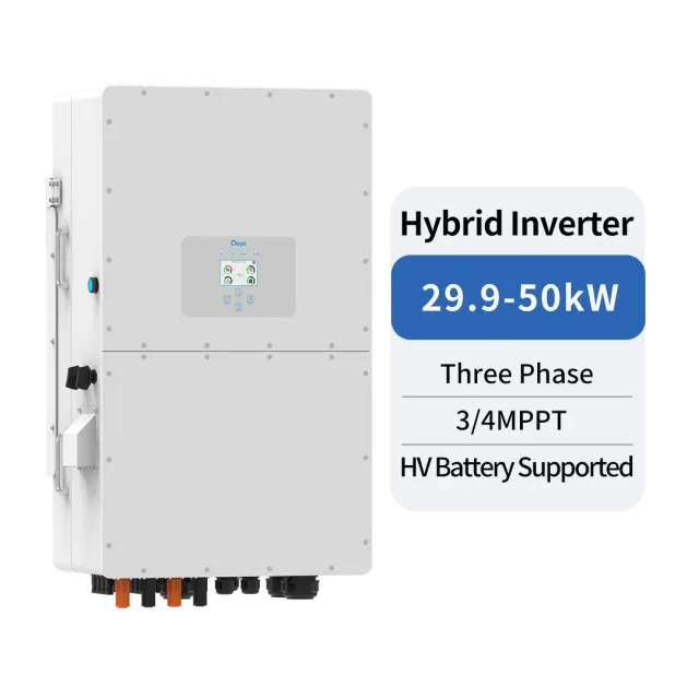 Гибридный солнечный инвертор Deye SUN-50K-SG01HP3-EU-BM4, 50 кВт, HV